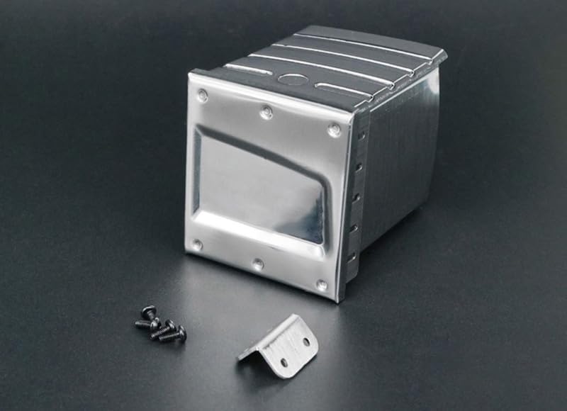 TOUCAN RC HOBBY 1/14 Scale LESU Parts Metal Exhaust Box RC Handmade DIY for Tamiya Truck Dumper Model Car