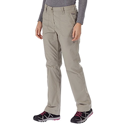 Regatta Great Outdoors Womens/Ladies Delph Showerproof Pants (4 Us - Long Leg) (Parchment) #TOP20