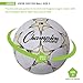 Champion Sports Viper Soccer Ball, Size 3 – Soft Touch TPU Cover, Airlock Bladder, Youth Under 8 – Yellow/Black/White