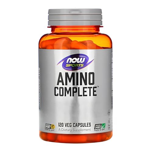 NOW Foods Amino Complete 120 Cápsulas Importado