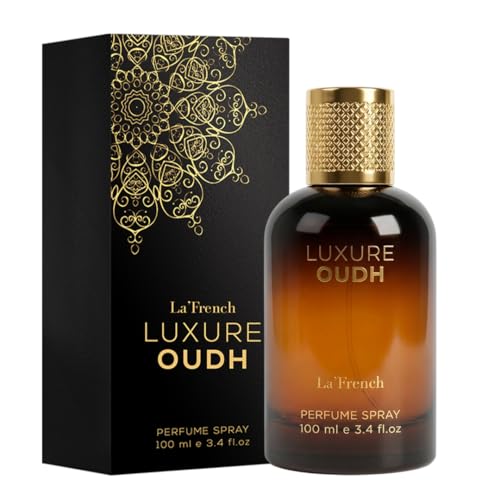 La French Luxure Oudh Perfume for Men 100ml | Premium Long Lasting Mens Perfume Scent | Date night fragrance Body Spray for Men | Gift for Husband Boyfriend.