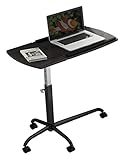 (. ♥ ᴗ ♥) - CONCEPTION ROBUSTE ET STABLE - Le bureau d'ordinateur est doté de MDF pour une durabilité à long terme et un entretien facile, des bureaux assis-debout pour le bureau à domicile. Structure en 