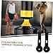 Mikikit 1 Set Freestanding Punching Bag with Retractable Legs and Suction Cup Base Stable Design for Intense Training Sessions Durable and Secure Base for Martial Arts Practice