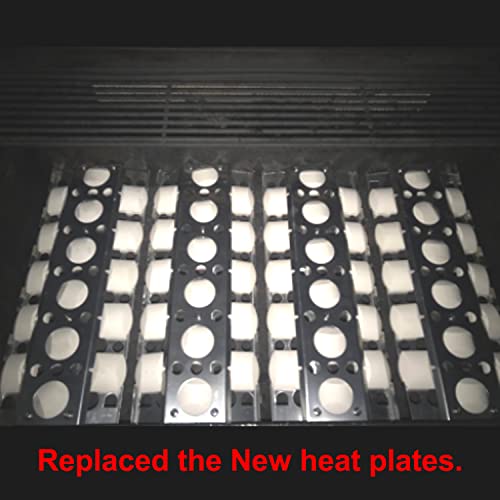 Direct Store Parts Dp112 (4-Pack) Stainless Steel Heat Plate, Heat Shield, Heat Tent, Burner Cover, Vaporizor Bar, And Flavorizer Bar Replacement For Select Turbo Gas Grill (4) #TOP4
