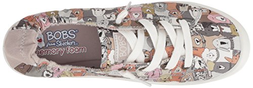 Skechers Tênis feminino Beach Bingo Dog House Party, Tpmt, 8