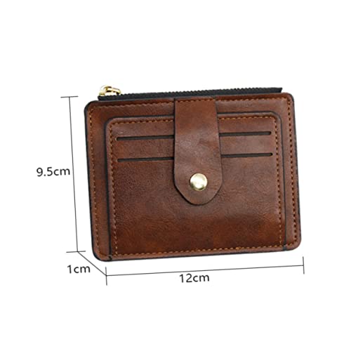 Pu Leather Women's Wallet Card Pack Zipper Clutch for Office Parties Id Passport2