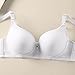 3PC Underwire Push Up Bras for Women Comfort Padded Soft Everyday Tshirt Bras for Sleep Home Outside Multicolor