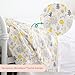 Mantas Swaddle Bebé de Envoltura de Muselina Bosque El Dibujo 120cm x...