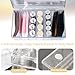 EOREA Lash Extension Organizer and Storage - Acrylic Lash Cart Organizer for Lash Techs, Clear Eyelash Extension Supplies Storage Box with Lid, Beauty Organizer Container