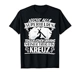 Mein Superheld Trug Ein Kreuz Christentum Glaube Jesus T-Shirt