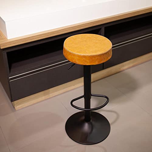 Kit 4 Banquetas Viena Alta Para Bar Balcão Bancada Pub Bistrô Cozinha Americana Giratória