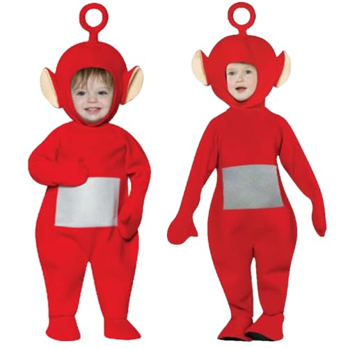 GDFJBG Disfraz para niños Disfraz de Anime Disfraz de Antena para Niños Cosplay con Gorra, Disfraz de Carnaval para Niños Disfraz de Halloween Cosplay Adecuado para 115-135 cm
