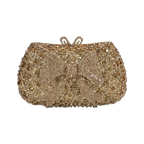Pochette de luxe en strass pour mariage, soirée chic et cocktail