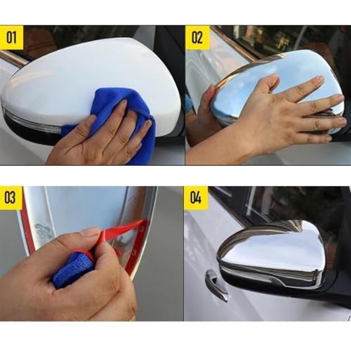 Auto rétroviseurs coques remplacement carbone pour Toyota Rush 2019