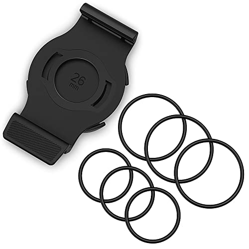 TUSITA QuickFit Quarter-Turn Supporto Compatibile con Garmin Fenix 6X Pro,Fenix 7X, Quatix 6X Solar, Enduro, Tactix Delta - Smartwatch Bracket Bicicletta Mount - Road Bicicletta Extended Accessories