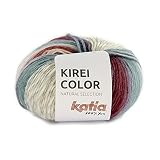 lana katia merino lino Grosor de aguja: 5 - 5,5 mm, punto de prueba de 10 x 10 cm: 18 puntos/22 filas