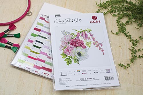 Lucas Cross Stitch Kit S - Spring Bouquet, B7018 #TOP7