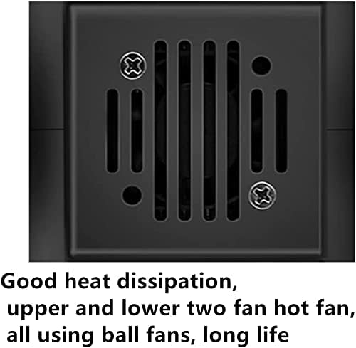 Close-up view of the fan grill on the JCYWFLODY Moving Head Stage Light, indicating good heat dissipation.