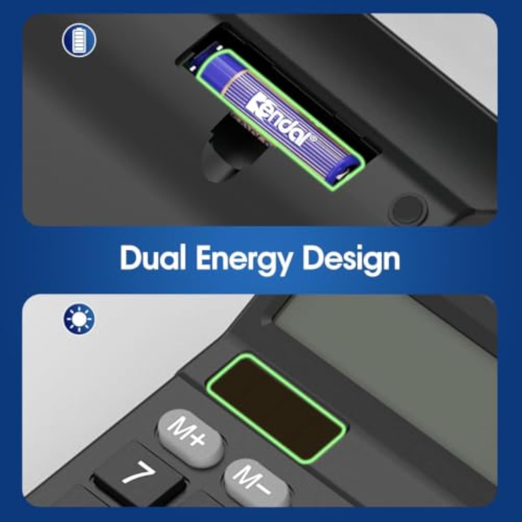 2 Digits Large Display Calculator Notepad