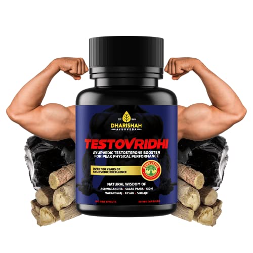Dharishah Ayurveda Testovridhi – Testosterone Booster For Best Physical Performance Dharishah Ayurveda Testovridhi – Testosterone Booster For Best Physical Performance