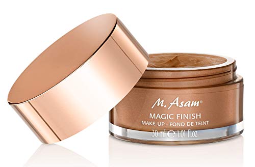 M. Asam Magic Finish Make-Up Mousse (1.01 Fl Oz) â 4in1 Primer, Foundation, Concealer & Powder With Buildable Coverage, Hides Redness And Dark Spots, Vegan, For Light To Medium Skin Tones
