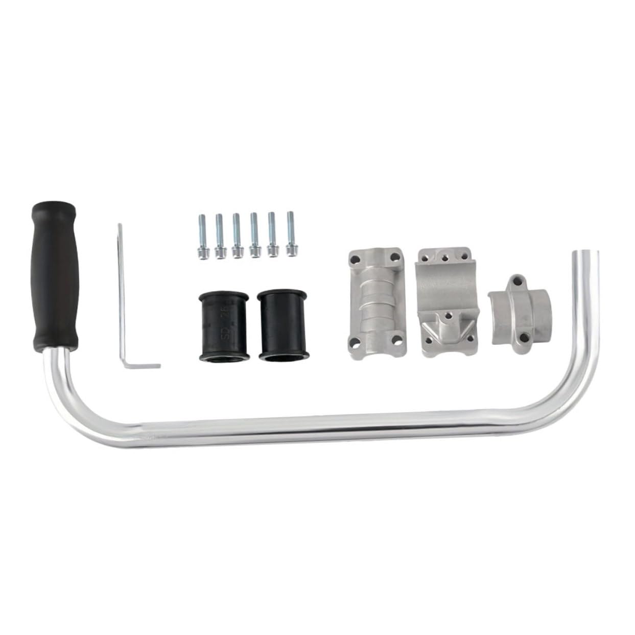 IWOWHERO Lawn Trimmer Handle Grip Ergonomic Gardening Tool Extension for Lawn Care Durable Design Enhances Control and Comfort for Mowing and Trimming Tasks