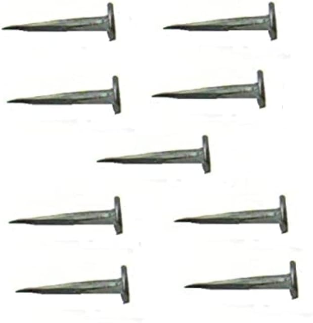 Merriway BH02815 (100 gm) Blued Cut Carpet Upholstery Tacks Nails, 13 mm - Pack of 100 gm