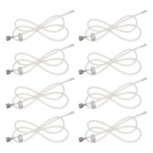 Tuyau d'irrigation buccale de 81 cm pour nettoyage interdentaire avec 8 accessoires essentiels