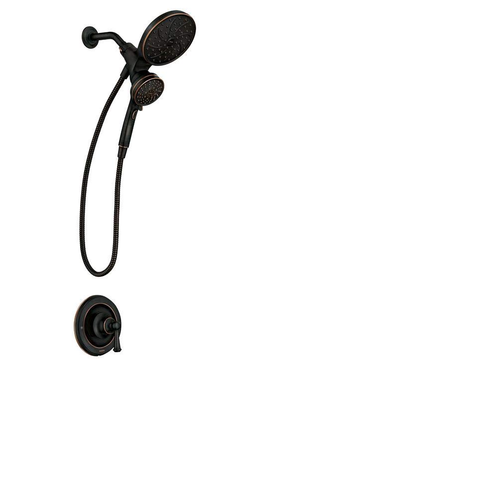 Brecklyn Single-Handle 6-Spray 1.75 GPM Shower Faucet with Valve 