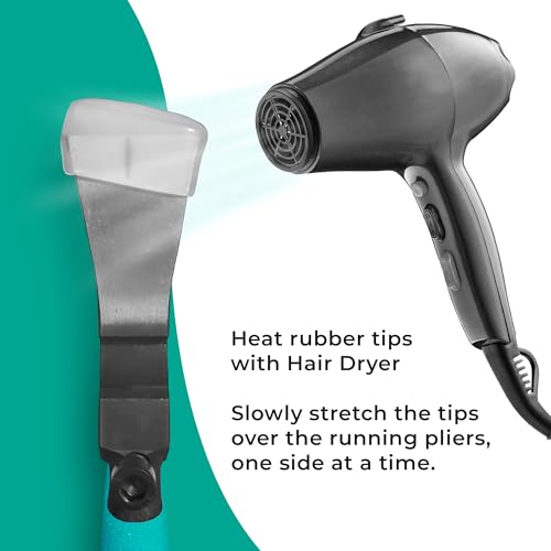 tillery innovations 8 pc 134 universal replacement rubber tips for running pliers