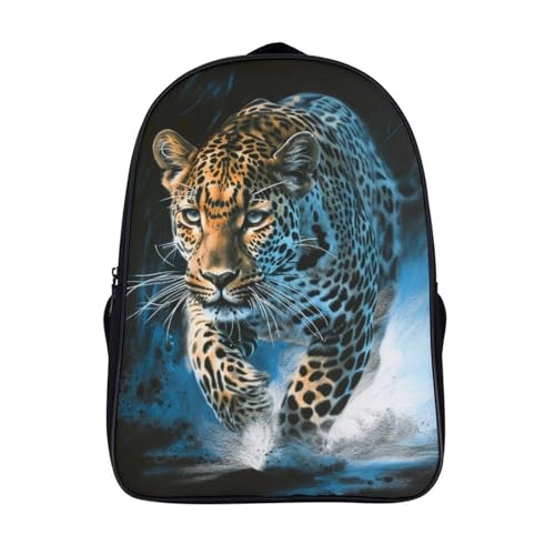 Sac à dos enfant dessin animé léopard pour l'école et sorties