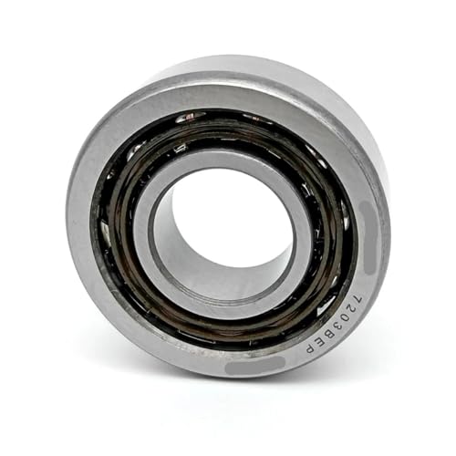 Image of 3PCS Angular Contact Ball Bearing, 17x40x12mm P0 Precision 40 Degree Contact Angle ABEC-3