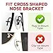 4 Pairs Soft Silicone Replacement Nose Pads for RayBan, 4 Pairs 14mm Gold Plug in/Push in Model Ray Ban Nose Pad Replacement, Eye Glasses Repair Kit Nose Pads (Gold, 14mm)