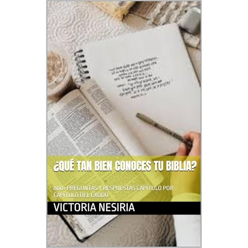 ¿QUÉ TAN BIEN CONOCES TU BIBLIA? Audiolibro Por VICTORIA NESIRIA arte de portada