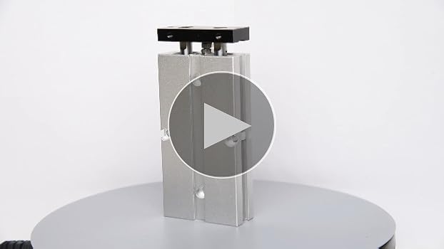 40mm Bore 50mm Stroke Double Action Pneumatic Actuator Air Cylinder SDA 40-50