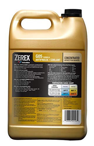 Zerex G05 Phosphate Free Concentrate Antifreeze/Coolant 1 GA - Image 3