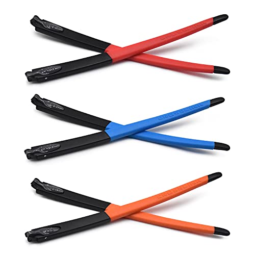 Jambe de cadre en caoutchouc noir pour Crosslink Pitch rouge bleu orange