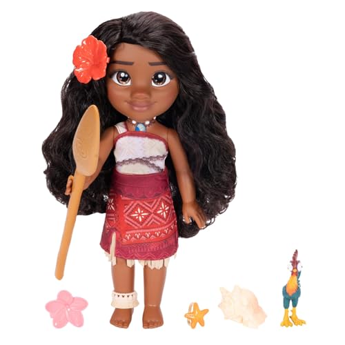 Boneca Moana, Deluxe, com Som e Acessórios 28 cm, Sunny