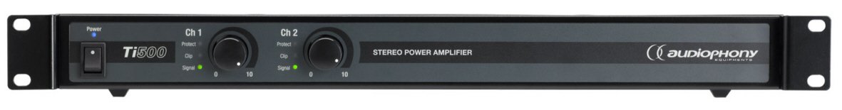Ti500 - Amplificador (2 x 250 W, clase D)