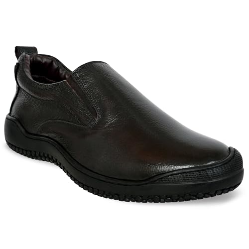 Image of Allen Cooper Shoes Genuine Original Leather Casual /Formal Lace-up Shoes (Color Options- Black /Brown, Sizes- 6,7,8,9,10)