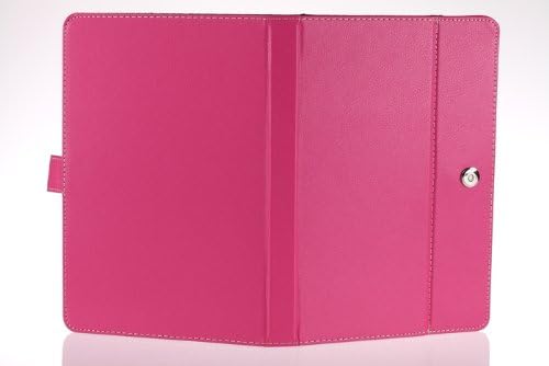 10.1 inch Tablet Protective Case,Stand Holder,Portable Foldable and Solid Stand Case,Compatible with All Universal 10.1 inch 16:9 Tablets PC(Rose)