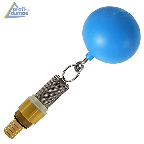 Preisvergleich Produktbild SAUGSCHLAUCH SET Für HAUSWASSERWERK KREISELPUMPE REGENWASSERPUMPE JETPUMPE SCHWIMMENDE ENTNAHME -Ansaug-Set 2 ohne Schlauch, mit Schwimmerkugel, Schlauchtülle und Rückschlagventil aus Messing, Ansaugkorb aus rostfreiem Edelstahl