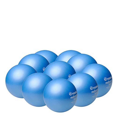 Togu 10 x Redondo Ball Pilates Ball Gymanstik Yoga Fitness Therapie 22cm blau