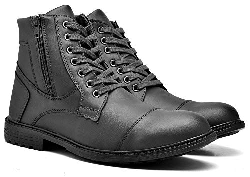Kit 02 Pares de Bota Coturno Masculino Juilli R504DB e R501DB Tamanho:43;cor:Preto;gênero:Masculino