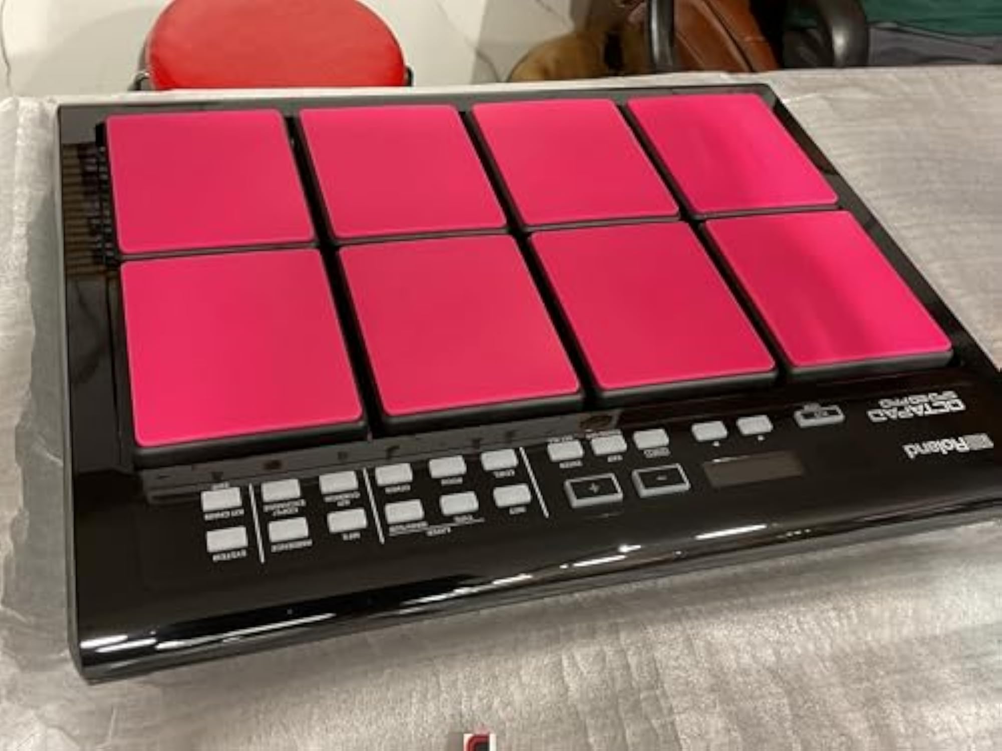 Self Adhesive Silicon Rubber Patchment Set of 8 Pcs for Roland Octapad SPD-30