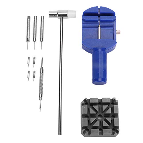 Watch Repairing Tools, Watch Link Removal Tool Kit, Professional Watchband Link Pin Remover Kit, Adjustment Watch Bracelet Adjuster For Watchmakers Watch Bracelet