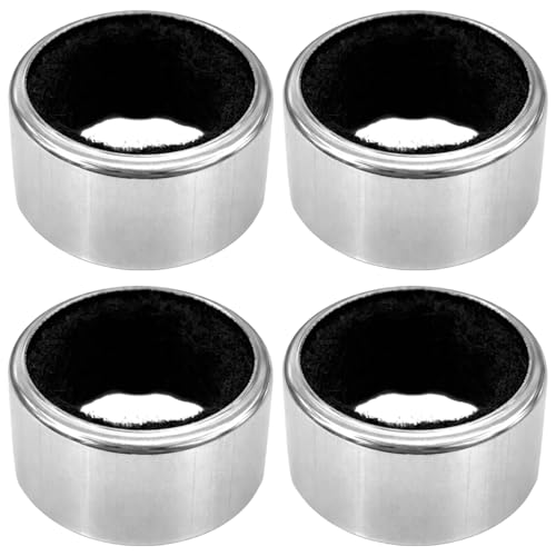 4-Pack Stainless Steel Wine Bottle Collars – Elegant Drip Ring Wine Accessories with Soft Felt Lining for Clean, Smooth Pouring