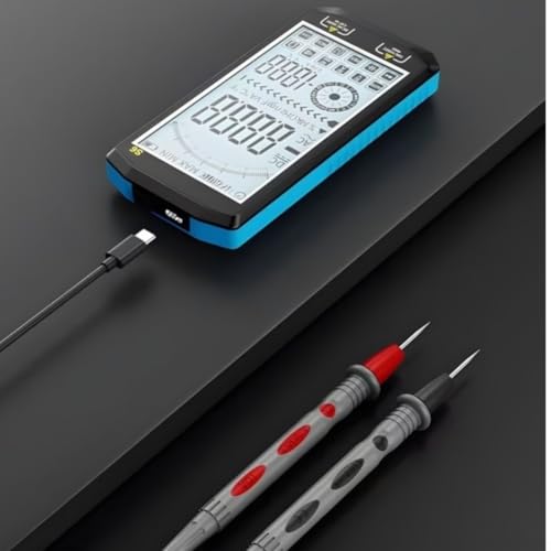 Multimètre numérique S6 6000 comptes écran LCD détection NCV testeur tension courant diode - 3
