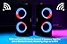 Rockville BASS PARTY 65 V2 Bluetooth Speaker, 1200W, Deep Bass, LED Lights, 6.5