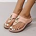 ZBYY Wedge Sandals for Women Comfortable Clip Toe Summer Beach Sandals Fashion Outdoor Bohemia Platform Dress Shoes
